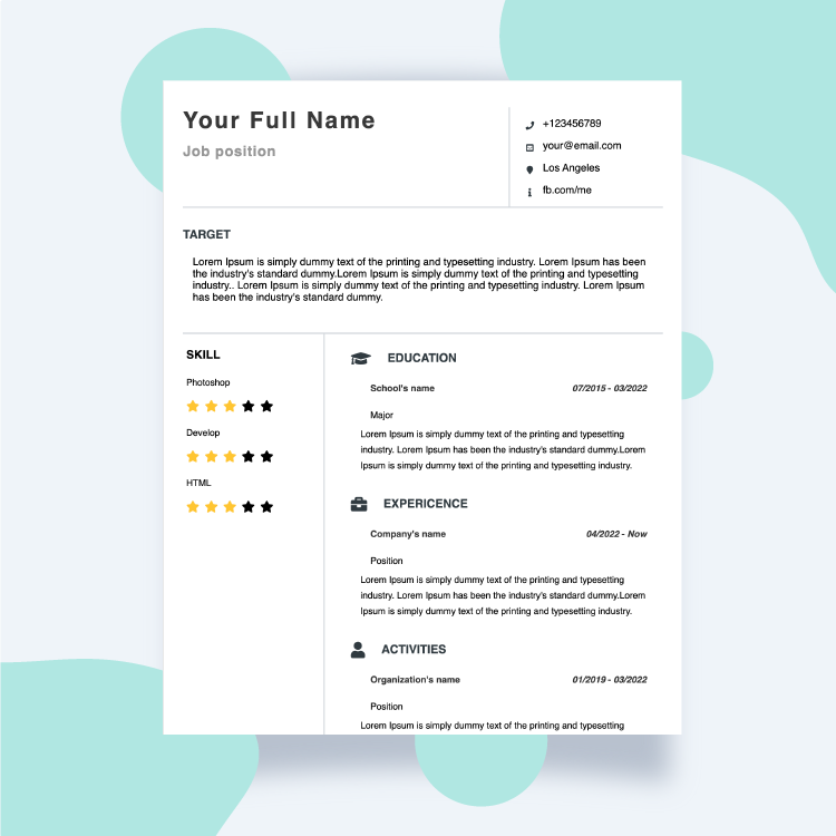 Resume 2