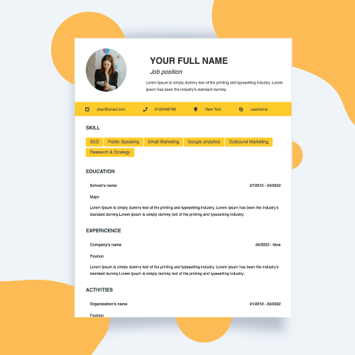 Resume 8
